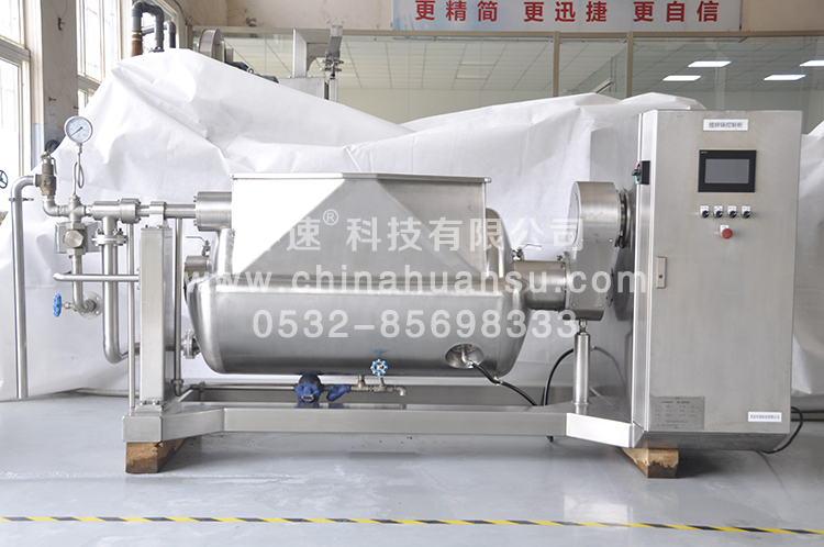 環(huán)速智能攪拌鍋WZJ-500食堂自動攪拌鍋，人性化設(shè)計          環(huán)速科技